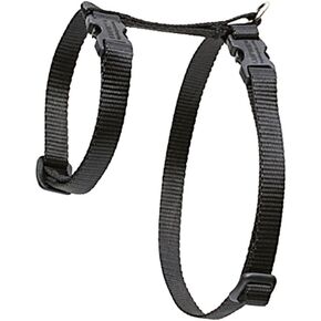 حزام LupinePet Basics مقاس 1/2 بوصة باللون الأسود مقاس 12-20 بوصة على شكل حرف H للحيوانات الأليفة الصغيرة in Kuwait
