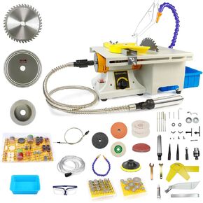 Jewelry Lapidary Saw Machine, 750W Mini Table Rock Saw with Adjustable Speed, 110V Lapidary Equipment for Cutting Grinding Drilling & Polishing Gem Stones Jade Wood Beeswax in Kuwait