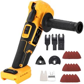 Brushless Oscillating Multi Tool for DEWALT 20V Battery, 6-Speed Anti-Twist | Tool Only, Battery and Charger Not Included, Quick-Release Accessory Change, Cutting, Sanding, Scraping and Grout Removal in Kuwait