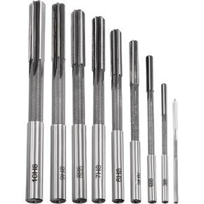 9pcs HSS Chucking Reamer Set, 2-10mm Straight Flute Lathe Reamer, H8 Tolerance Milling Finishing Tool in Kuwait