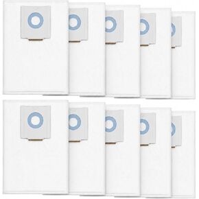 10 Pack 496186 Vacuum Bags Compatible with Festool CT36 Series Extractor | Fits CT 36, CTL 36 E, CTL 36 E AC, CTM 36 E and CTM 36 E AC models Vacuum Cleaner Filter Bag Replacement Parts in Kuwait