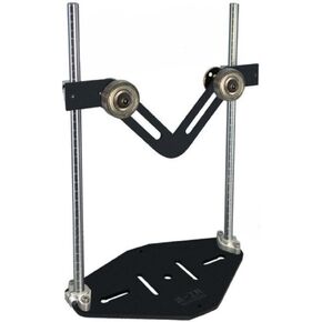 Router Table Plate For V-Shaped Circular Tube Rotation Frame 100kg Load Capacity High Carbon Steel Adjustable Design Smooth Bearings Stable Base Carbon Steel Construction in Saudi Arabia