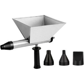 Electric Mortar Machine with Interchangeable Nozzles, Portable, for Masonry and, Metal Black in Kuwait