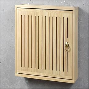 WiFi Router Storage Box, Wall Mounted Wooden WiFi Router Cabinet Multicolor Multiple Sizes(Brown,L42*49.5cm/16.5 * 19.4in) in Kuwait