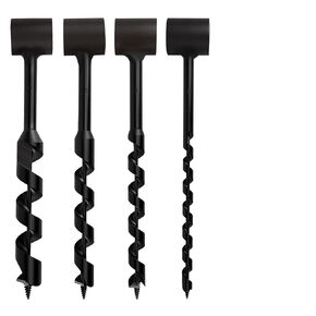 4 Pcs Hand Auger Drill, Heavy Duty Steel Manual Drill Bits for Outdoor Camping, Shelter Building, Bushcraft Gear, Survival Tools, Carpentry Tools in Kuwait