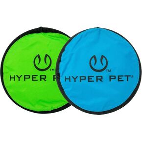 Hyper Pet Flippy Flopper Flying Disc Soft Dog Toy 9 Inch, Floats, 2 Pack in Saudi Arabia
