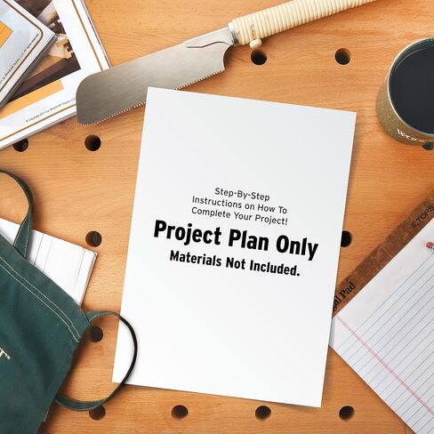 WOODCRAFT Project Paper Plan To Build Wall-Mounted Clamp Rack - Material Not Included in Kuwait