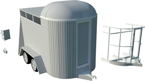 Two Horse Trailer Plans Large Animal Transport Vehicle Build Your Own in Kuwait