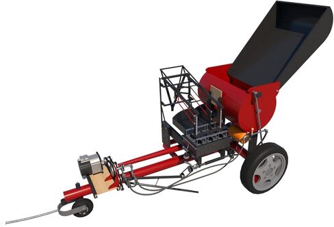Concrete Block Making Machine Plans - Create 100 Cinder Blocks an Hour! in Kuwait