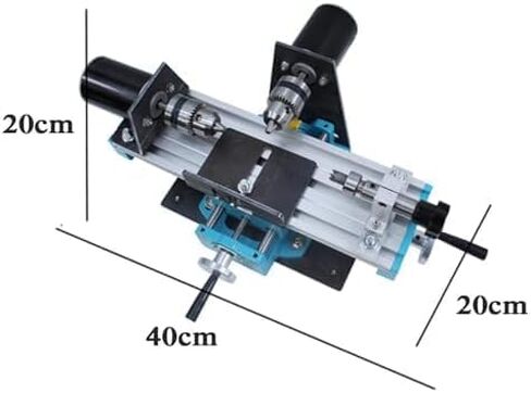 Metal Lathe Machine,High Precision Milling Tool,7000 RPM and 7 Adjustable Speeds, for DIY Woodworking, Home Hobbyists in Kuwait