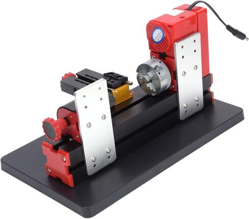 Mini Metal Lathe Machine Z20002 High Speed 20000rpm 24W Power Tool for DIY Metal Wood Plastic Turning Crafting Hobbyists Small Workshop in Kuwait