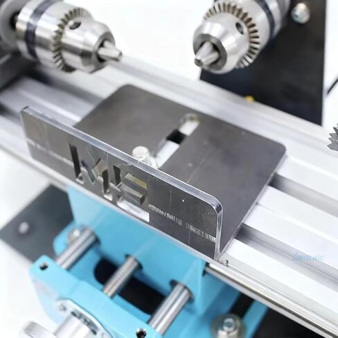 Micro Metal Lathe, Variable Speed 7000 RPM, High Precision Milling Machine, Double Bearing,for Mini Parts Processing in Kuwait
