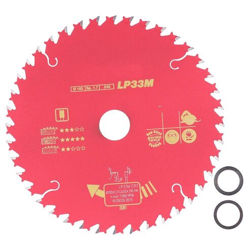 Srliya Hard Alloy Saw Blade, Woodworking Sliding Table Saw Accessory for Cutting Softwood Hardwood with Dead Knots, No Burr Slick Cut Surface, Wear Durable in Kuwait