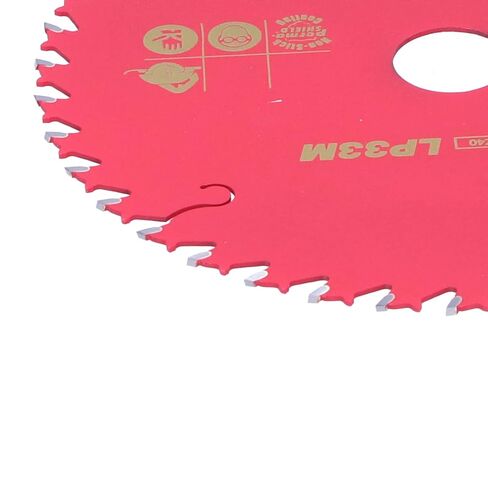 Srliya Hard Alloy Saw Blade, Woodworking Sliding Table Saw Accessory for Cutting Softwood Hardwood with Dead Knots, No Burr Slick Cut Surface, Wear Durable in Kuwait