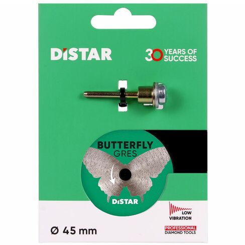 Butterfly 2" Diamond Tile Cutting Wheel for Dremel & Rotary Tools – 0.6mm Solid Diamond Layer, Ultra-Thin 1.2mm Wet Cut Disc for Porcelain, Ceramic & Mosaic | Low Chipping in Kuwait