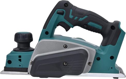 82mm Cordless Electric Planer for 18V/21V Batteries — Stainless Steel Body, 15000 RPM, –3mm Depth Adjustment, MirrorFinish Base Plate, PA6 Nylon Handle — Ships Via in Saudi Arabia