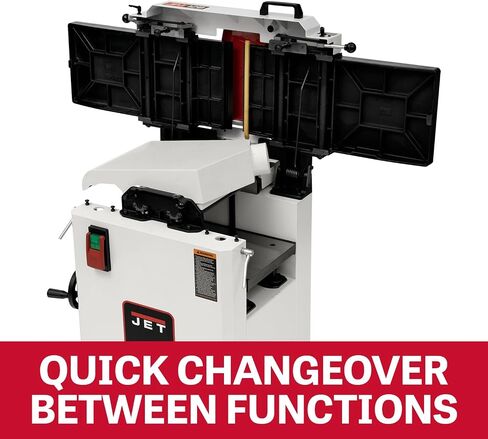 Jet 12-Inch Planer/Jointer, Straight Knife Cutterhead, 3 HP, 230V 1Ph (Model JPJ-12B) in Kuwait