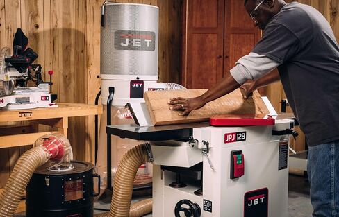 Jet 12-Inch Planer/Jointer, Straight Knife Cutterhead, 3 HP, 230V 1Ph (Model JPJ-12B) in Kuwait