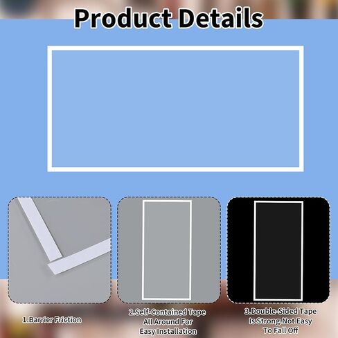 12 Pcs Abrasive Blasting Cabinet Lens Cover, 23 x 11 Inch Polyester Film Sandblast Cabinet Inner Lens Protector Adhesive Standard Sand Blast Film for Sandblast Replacement in Kuwait