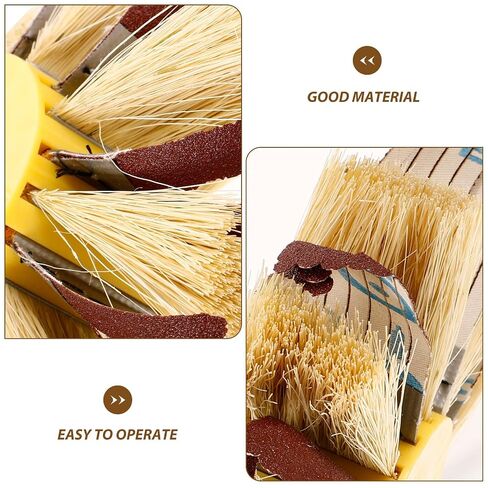 Baluue 120-grit Sandpaper Roll Drum Sander for Wood Furniture Polishing with Sisal Hemp Material, Easy to Operate Sanding Drum for Drill Press and Rotary Tools in Kuwait