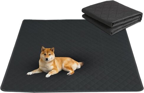 Washable Pee Pads for Dogs 48"x48" Reusable Puppy Pad Pet Training Pads, Waterproof Mat Non-Slip, Dog Pee Pad Whelping Pads Dog Mat-Playpen,Crate,Sofo,Car,Potty,Bed in Saudi Arabia