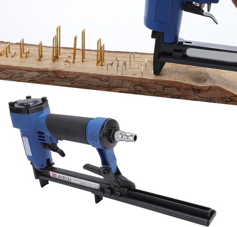 Pneumatic Stapler with Versatile Applications for Woodworking, Air Gun for 1/4 to 1/2 Inch Nails in Kuwait