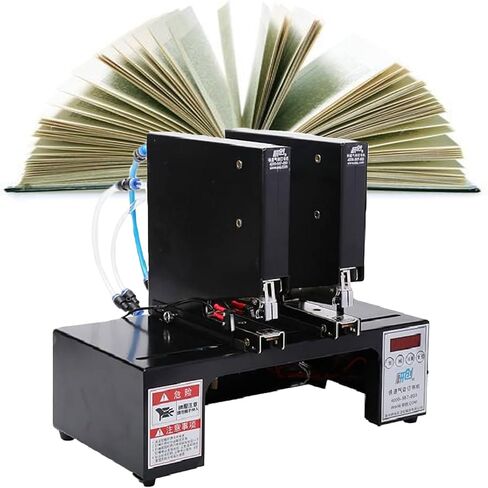 Electric Saddle Type CNC Stapler, Pneumatic Booklet Double Heads Stapler, Automatic Stapler, Large Industrial Stapler for Office in Kuwait