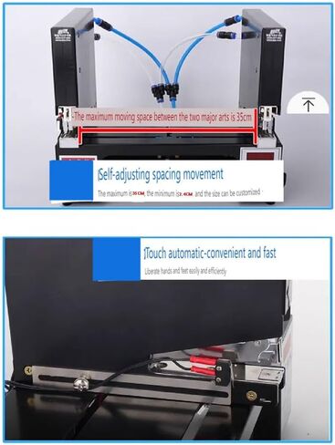 Electric Saddle Type CNC Stapler, Pneumatic Booklet Double Heads Stapler, Automatic Stapler, Large Industrial Stapler for Office in Kuwait