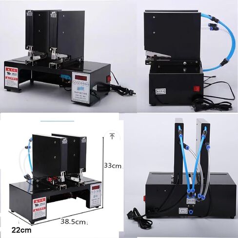 Electric Saddle Type CNC Stapler, Pneumatic Booklet Double Heads Stapler, Automatic Stapler, Large Industrial Stapler for Office in Kuwait