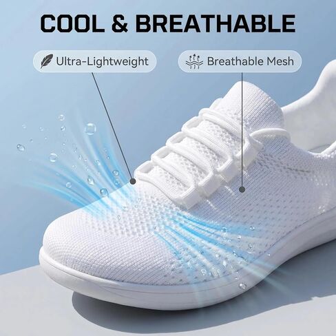 Women Barefoot Shoes, Zero Drop Sole for Walking & Running, Wide Width Casual Gym Shoes in Kuwait