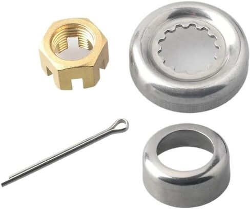 66T-W4599 Propeller Spacer Kit for Yamaha F30-F60 4T/2T for Hidea for Parsun 90171-16011 Castle Nut 90389-22M01 in Kuwait