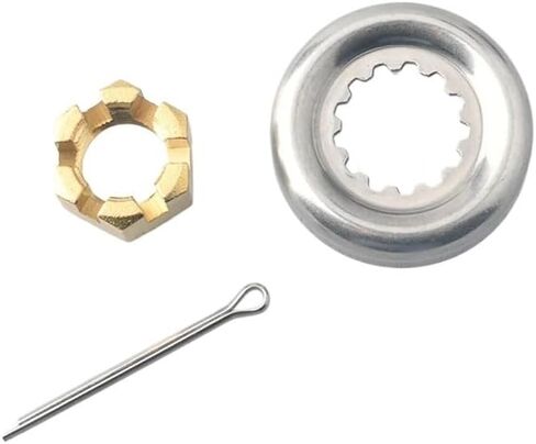 66T-W4599 Propeller Spacer Kit for Yamaha F30-F60 4T/2T for Hidea for Parsun 90171-16011 Castle Nut 90389-22M01 in Kuwait