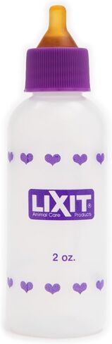 Lixit 2oz Nursing Bottle for Small Animals (2oz, Pack of 3) in Saudi Arabia