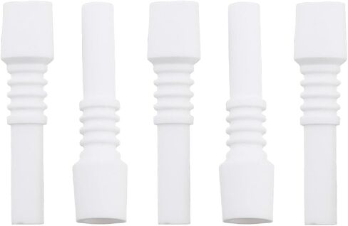 5PCS Sandblasting Replacement Ceramic Nozzles 10mm Connector Total Length 40mm Power Tool Part Suitable for Honey Collectors in Kuwait
