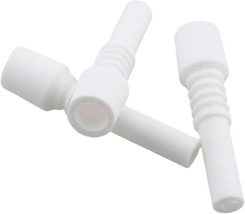 5PCS Sandblasting Replacement Ceramic Nozzles 10mm Connector Total Length 40mm Power Tool Part Suitable for Honey Collectors in Kuwait