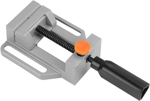 Hoteche 2.5-Inch Quick Release Drill Press Vise, Bench Vise Clamp for Drilling Machine, Portable Rapid Adjust Milling Vice, Heavy Duty Tabletop Fastener for Precision DIY Woodworking & Crafts in Kuwait