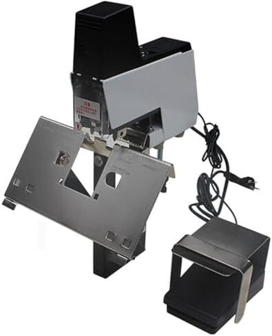 Electric Saddle Stapler,Automatic Rapid Stapler with Pedal,Adjustable Thickness,1-9 Intensity Levels for Flat and Saddle Binding in Kuwait