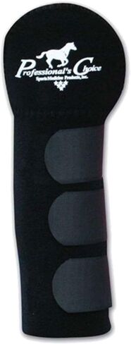 Professional Choice Adjustable Western Horse Tail Wraps Black in Saudi Arabia