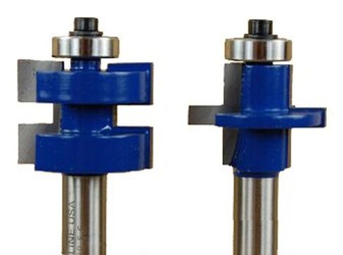 Woodline WL-1338-5.5mm Undersized Tongue and Groove Router Bit Set, 1/2-Inch Shank in Kuwait