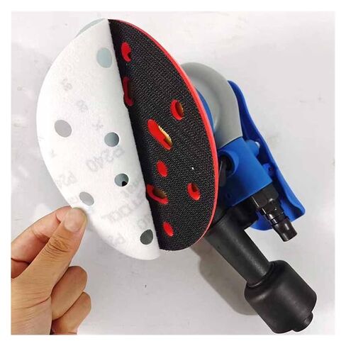 6-Inch 150mm Air Grinder Pneumatic Sander Sandpaper Machine Air Dry Grinding Head Car Grinding Waxing Polishing Abrasive in Kuwait