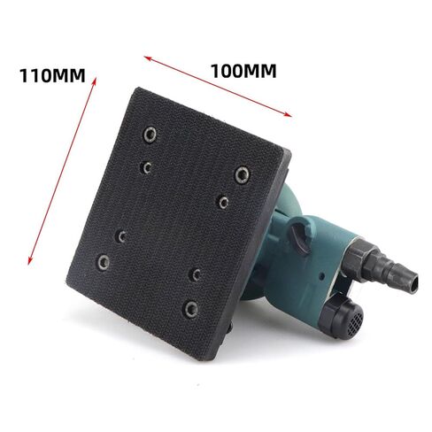 100 * 110MM Clamp Type Flanging Chassis Pneumatic Air Square Polisher Sandpaper Sandshaker Grinder Polishing Tool in Kuwait
