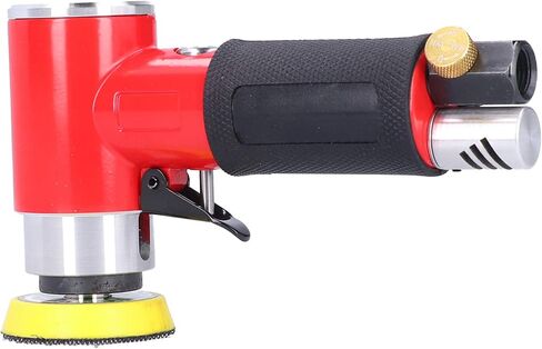 Pneumatic Sandpaper Machine, Eccentric Air Sander with 2/3 in Grinding Pad, Low Noise High - Speed Air Polisher for Mirror Buffing on Metal Furniture Plastic in Kuwait