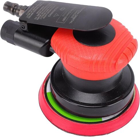 banapoy Air Sander, 4 Inch Pneumatic Sander Handheld Pneumatic with Quick Change Sanding Plate for Sheet Metal Grinding Car Waxing Stone Polishing in Kuwait
