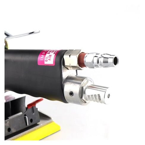116 * 216mm Pneumatic Air Rectangular Sander with Silencing Smooth Chassis Adjustable Speed Grinder Polisher in Kuwait