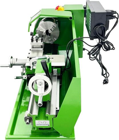 Precision Metal Lathe 8"x16", Variable Speed 50-2500rpm with Digital Display 1100W 110V in Kuwait