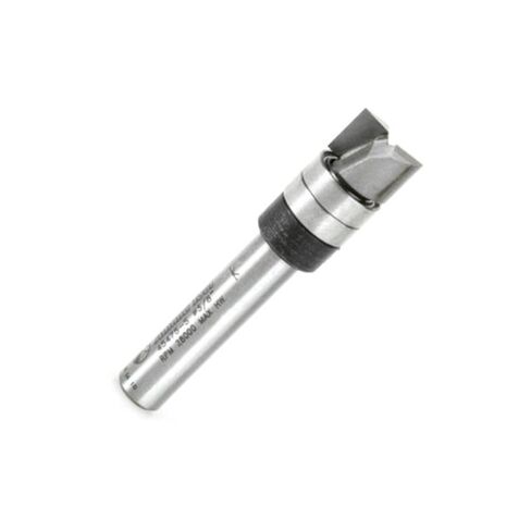 Amana Tool 45487 Carbide Tipped Flush Trim Plunge Template Router Bit 1/2 Dia x 1/2 x 1/4 Inch Shank with Upper Ball Bearing in Saudi Arabia