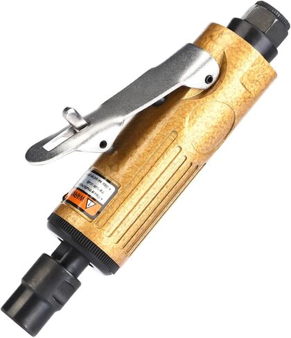 Pneumatic Straight Grinder Air Die Grinding Machine 25000rpm 1/4in Air Inlet Chuck for Grinding Polishing Metal Wood Rubber (KP-620 Trumpet) in Kuwait