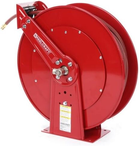 Reelcraft 82100 OLP 1/2-Inch by 100-Feet Spring Driven Hose Reel for Air/Water in Kuwait