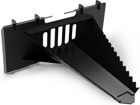 Garvee Economy Series Stump Bucket Attachment, Universal Skid Steer Quick Tach, Serrated Leading Edge, Tree Scoop Digger for Removing Smaller Tree Stumps and Light Duty Ripping Roots,Green | Rugged AR400 Steel Tip, Ideal for Stump Removal, Footing Digging in Kuwait