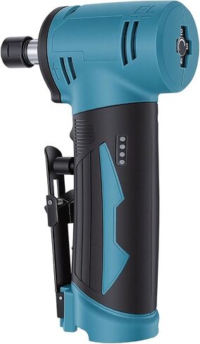 Straight Grinder, Lithium Battery Powered Grinding Polishing Tool with Variable Speed 0-24500rpm for Grinding Polishing Deburring (US Plug) in Kuwait